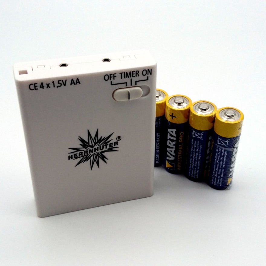 Batterietimer für 1 Herrnhuter LED-Ministern mit Timer (LED nicht im Lieferumfang) - 526 - 249 - 0 - 1