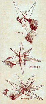 Montageanleitung Herrnhuter Stern - alt