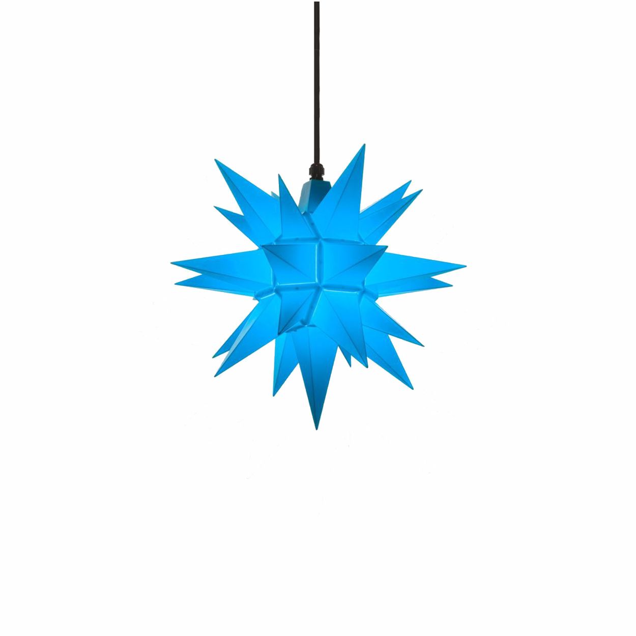 Außenstern 40 cm - blau - Herrnhuter Stern aus Kunststoff