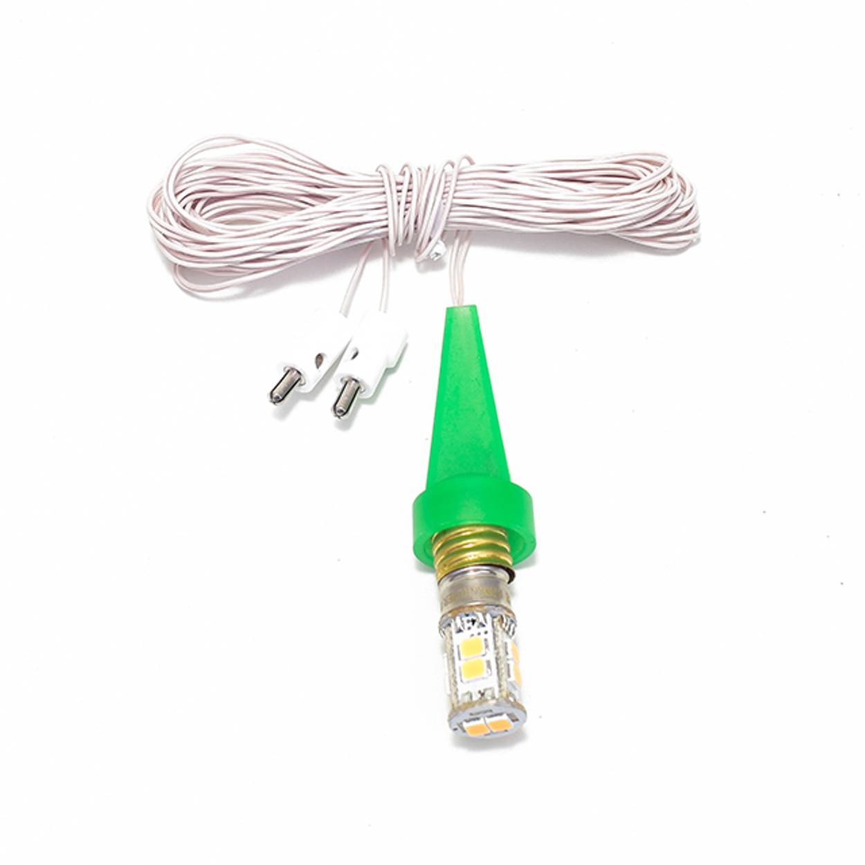 Ersatzkabel Beleuchtung für einzelne Ministerne - komplett - grün