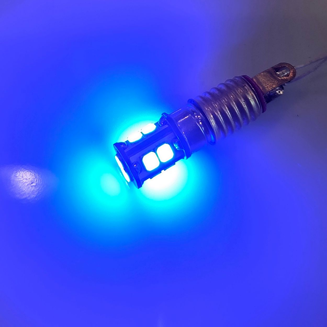 LED E10 Leuchtmittel für Ministerne A1e bzw. A1b - Herrnhuter Stern - blau
