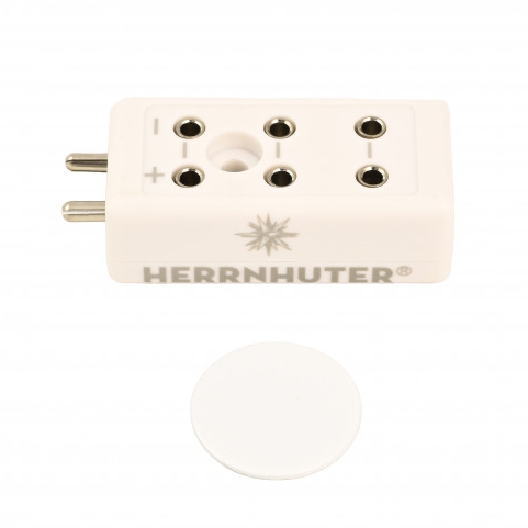 4-fach Verteiler - Herrnhuter Mini- und Miniaturstern