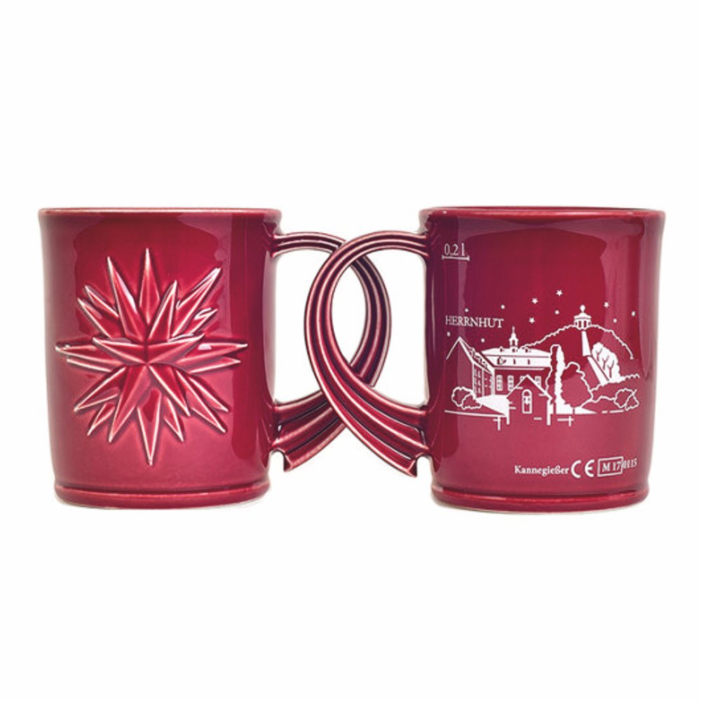 Herrnhuter Weihnachtstasse 0,2l Keramik