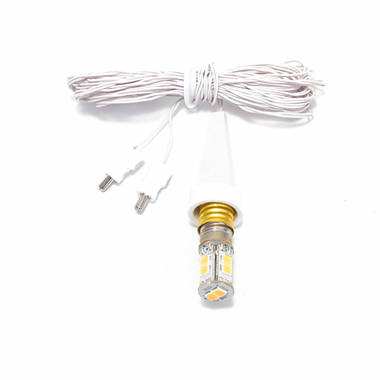 Ersatzkabel Beleuchtung für einzelne Ministerne - komplett - weiß