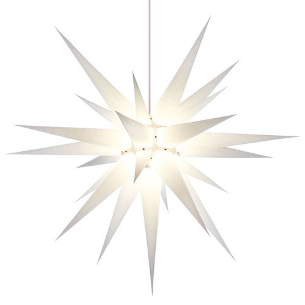 Herrnhuter Stern - Innenstern aus Papier 80 cm - weiß