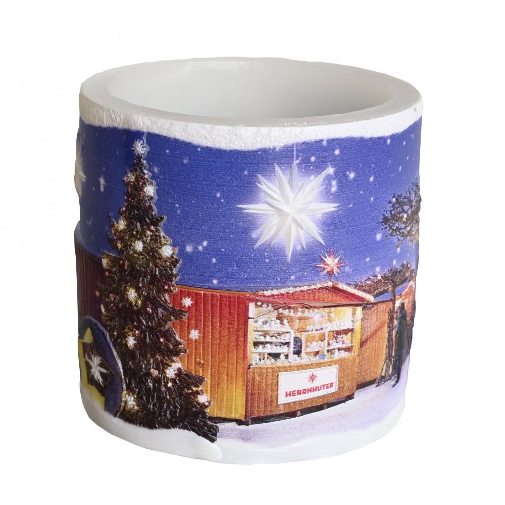 Panoramakerze Wichtelmarkt in Herrnhut