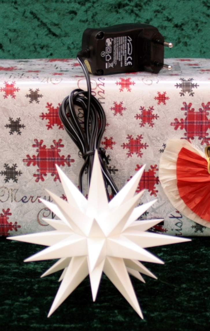 GESCHENKSET - Ministern weiß mit Netzteil