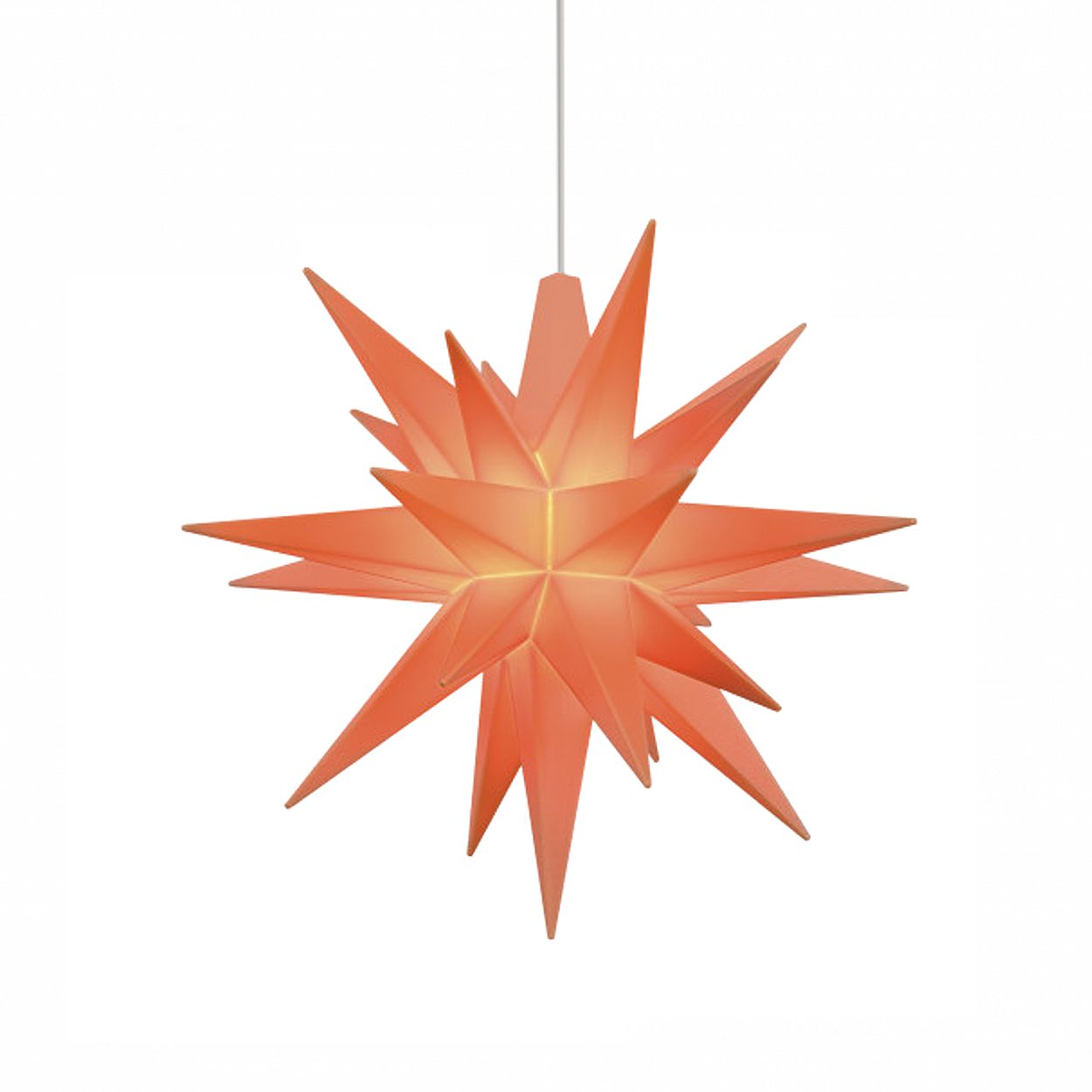 Miniaturstern - apricot - Herrnhuter Stern 8 cm - Limitierte Edition 2026
