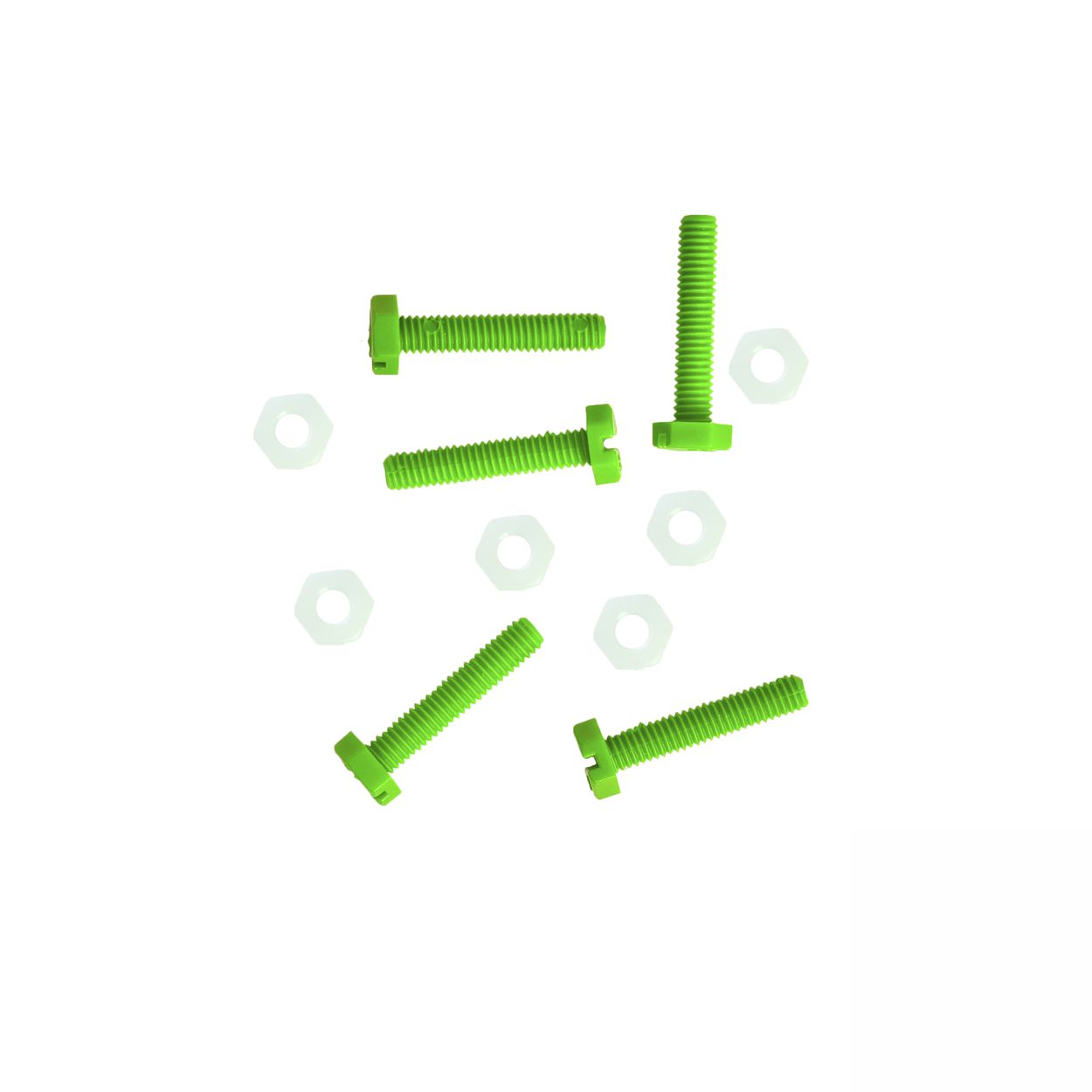 Montageschrauben und Muttern für 130 cm Sterne - grün