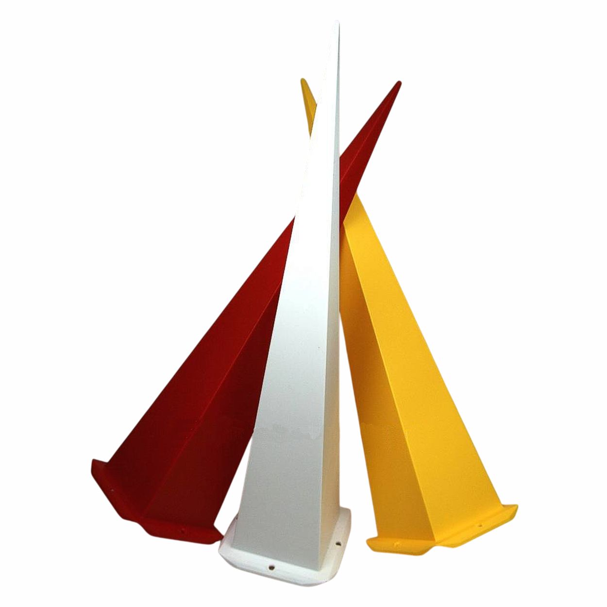 Ersatzzacke für Außenstern mit 130 cm Durchmesser - dreieckig rot