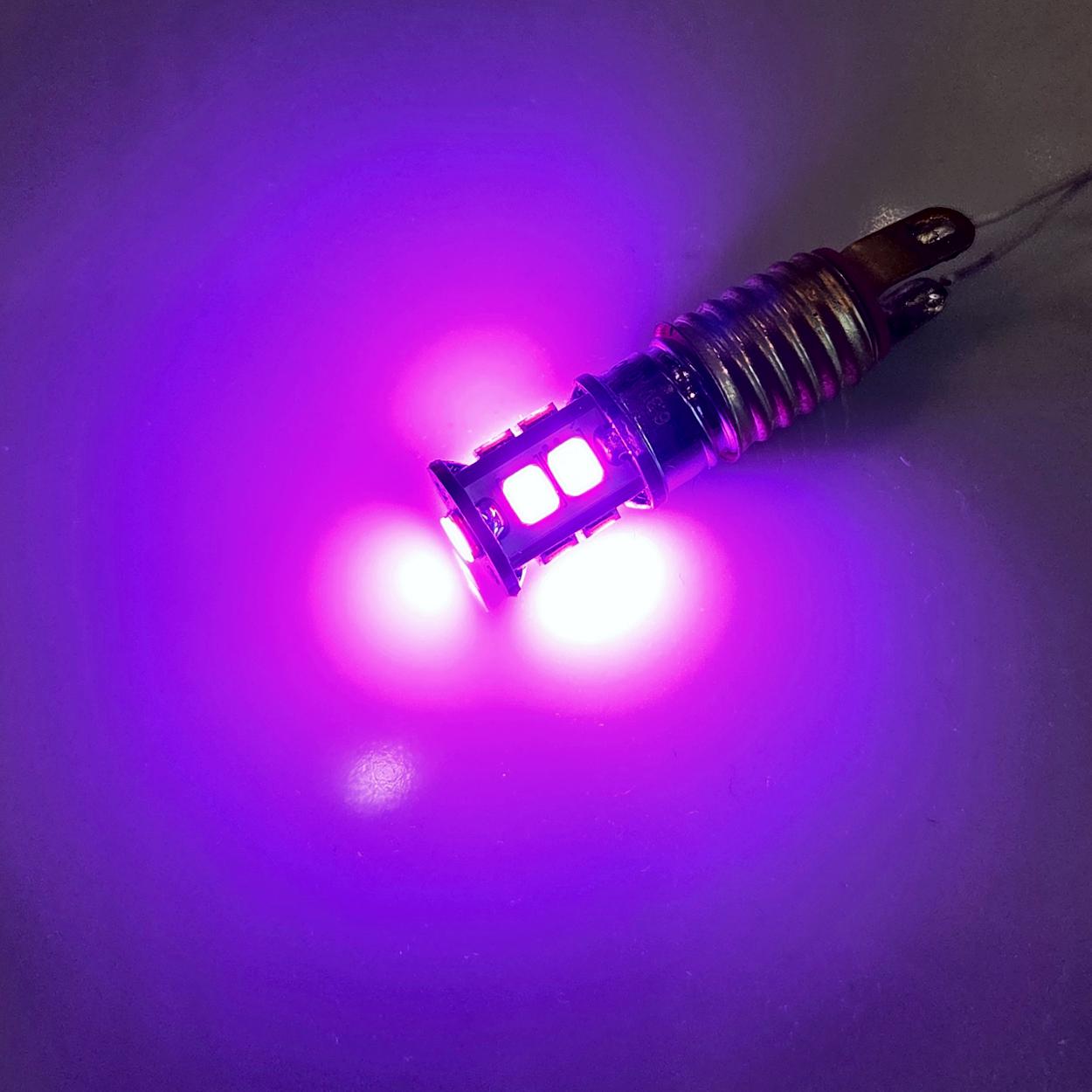 LED E10 Leuchtmittel für Ministerne A1e bzw. A1b - Herrnhuter Stern - violett