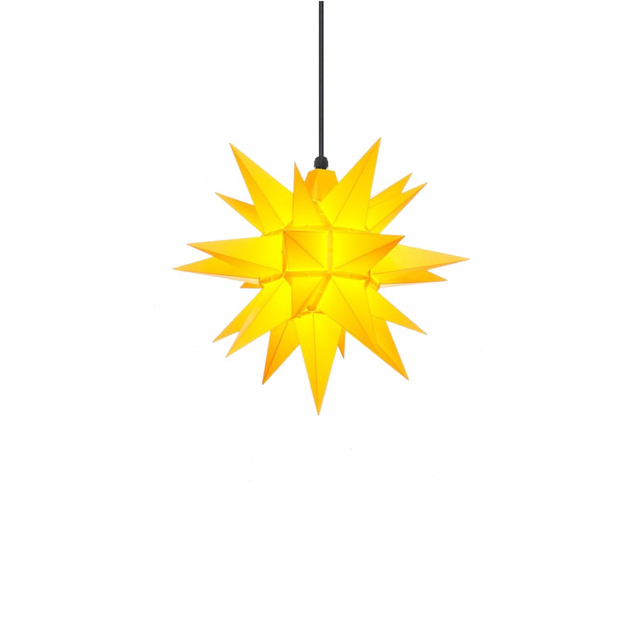 Außenstern 40 cm - gelb - Herrnhuter Stern aus Kunststoff
