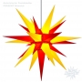 Details-Außenstern 130 cm - gelb/rot - Herrnhuter Stern aus Kunststoff