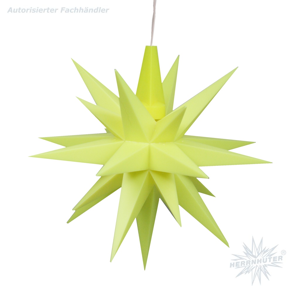 Ministern - limone - Herrnhuter Stern 13 cm - Limitierte Edition 2019  - 512 - 202 - 0 - 1