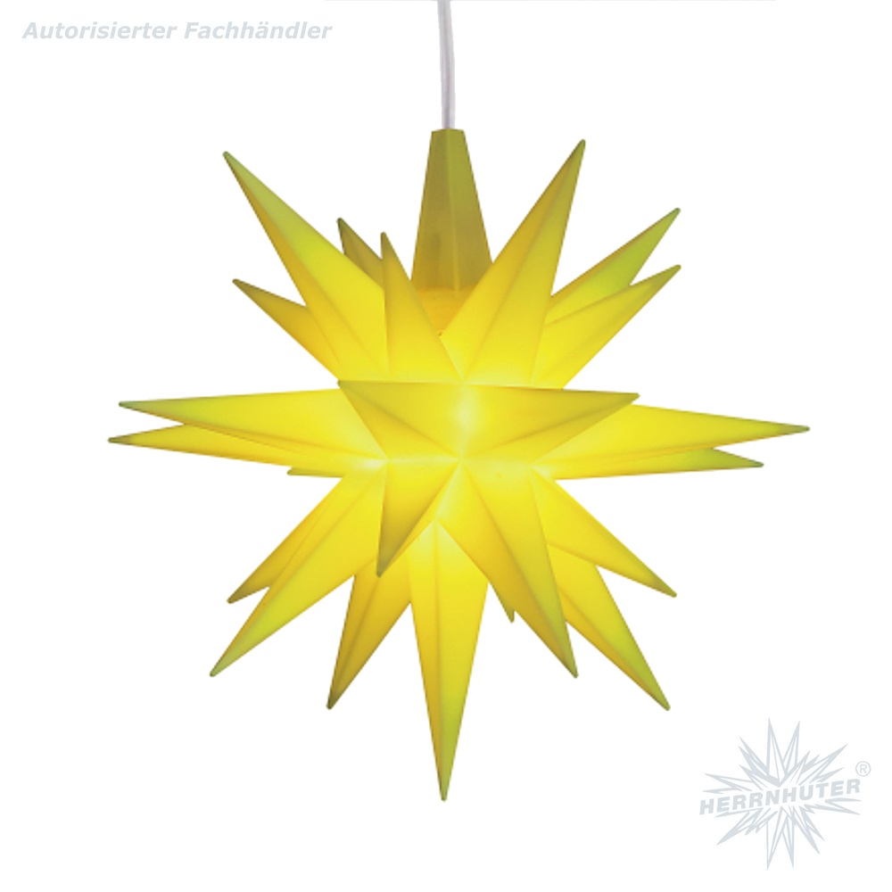 Ministern - limone - Herrnhuter Stern 13 cm - Limitierte Edition 2019  - 512 - 202 - 0 - 1